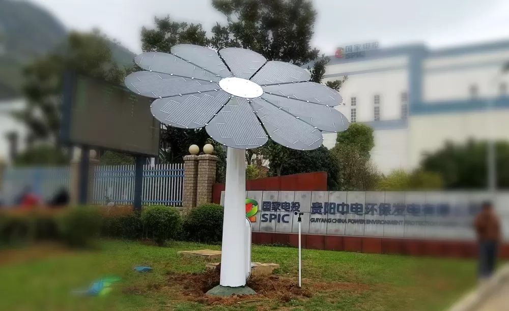 Smart photovoltaic facilities—photovoltaic flowers
